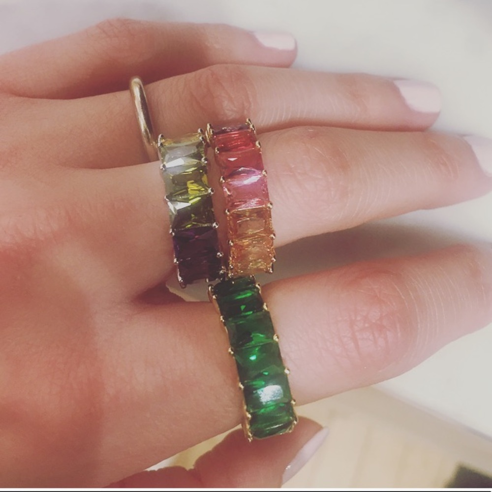 Multicolor Ring Sterling Silver - image 3